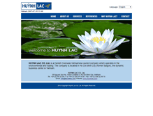 Tablet Screenshot of huynhlac.com
